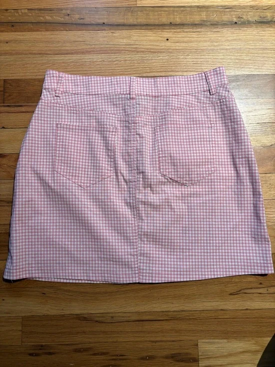 Forever 21 Pink Gingham A-Line Mini Skirt - Picture 7 of 7